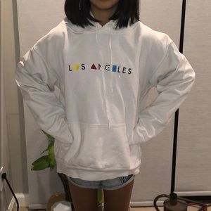 brandy melville “Los Angeles” hoodie